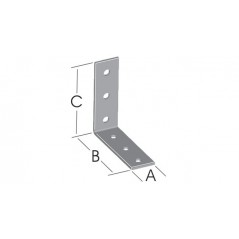 Minik Köşebent 90° 10x60x60 mm. 300 Adet