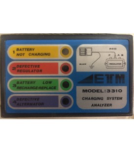 ETM 3310 Şarj Sistemi Kontrol Cihazı