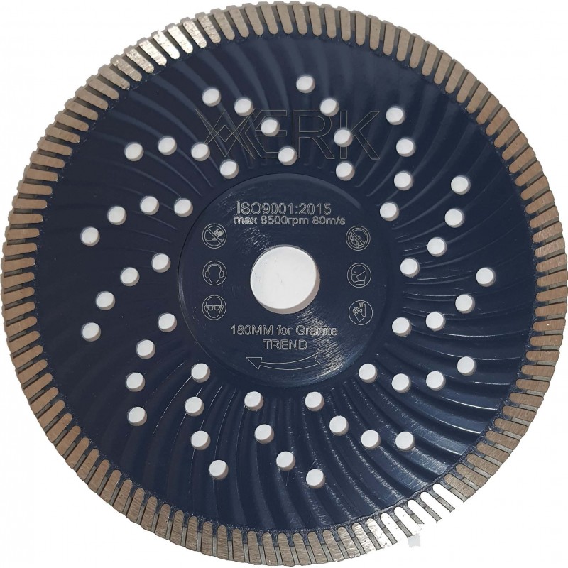 Werk 180 mm. Granit Bazalt Kesme Testeresi Werk 180 mm. Granit Bazalt Kesme Testeresi