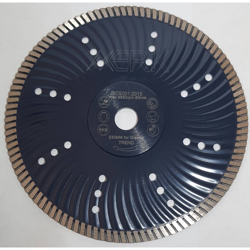 Werk 230 mm. Granit Bazalt Kesme Testeresi Werk 230 mm. Granit Bazalt Kesme Testeresi