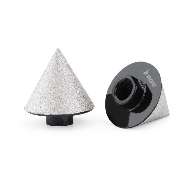 Sgs Konik Seramik Porselen Delme Panç M14 0-35 mm.